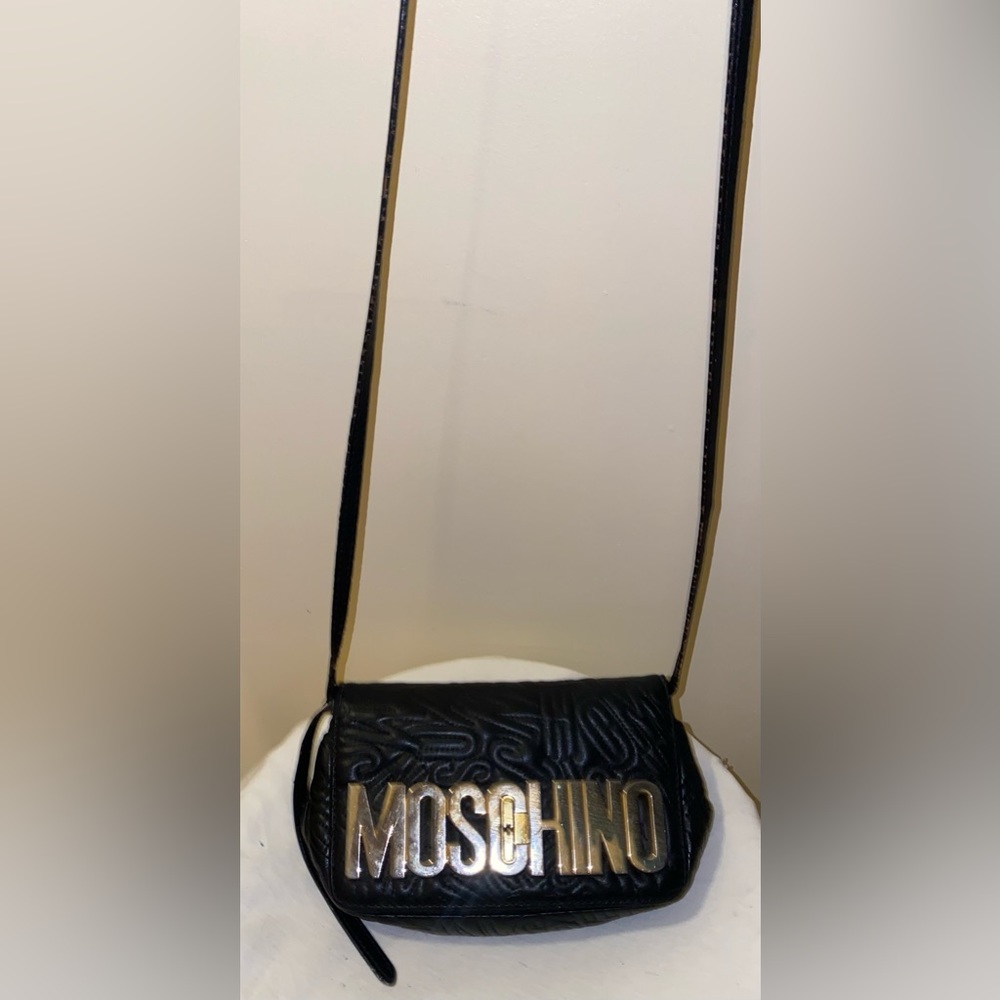 Moschino crossbody bag black